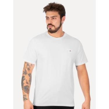 Imagem de Camiseta Tommy Jeans Masculina Regular Corp Chest Branca-Masculino