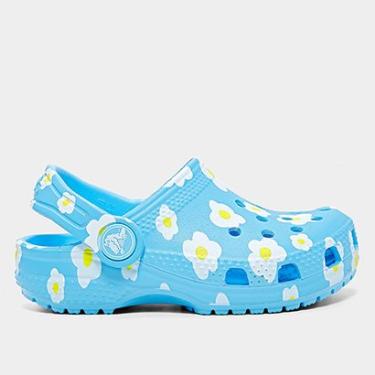 Imagem de Crocs Infantil Classic Daisy Clog T Menina-Feminino