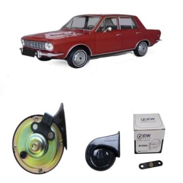 Imagem de BUZINA AUTOMOTIVA CARACOL COM PLUG (2 PINOS) PARA BELINA 1970 > 1977 - TIGER AUTO