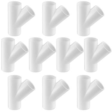 Imagem de Acessórios para tubos de PVC LESSO (3-Way Wye, 3/4 polegadas), PVC Wye 10PCS
