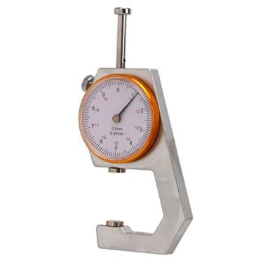 Imagem de Yinhing Medidor de Espessura, Mostrador Grande para Leitura Clara Com Ampla Faixa de Medição de 0 a 20 Mm e Precisão de 0,1 Mm, para Fio de Esponja de Couro de Filme de