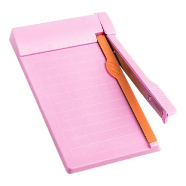 Imagem de aqxreight Cortador de Papel Portátil Multiuso Eficiente Escala Clara Alta Precisão A4 Aparador de Papel para Scrapbooking Artesanato Fotos Cinza Fácil Localização e Quantitativo Preciso Portátil