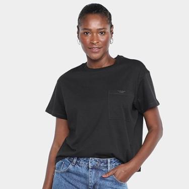 Imagem de Camiseta Cropped Ellus Pocket Hotfix Feminina-Feminino