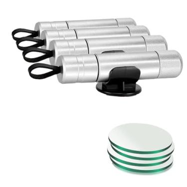 Imagem de SNCIDSGE Ferramenta de fuga de carro Life Hammer e cortador de cinto de segurança, martelo de segurança para carro (4 pratas)