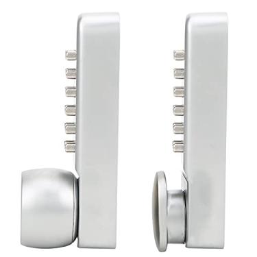 Imagem de Sonew Fechadura Mecânica Dupla Face Com Senha, Fechadura de Portão de Pátio de Alta Segurança, Hardware Interno e Externo