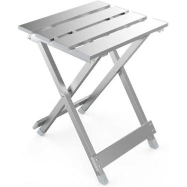 Imagem de Banqueta Cadeira Dobrável Portátil de Liga de Alumínio - Dandaro