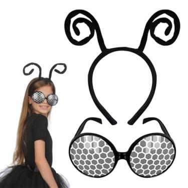 Imagem de Pacote com 2 acessórios de fantasia de abelha, acessórios de baile de máscaras