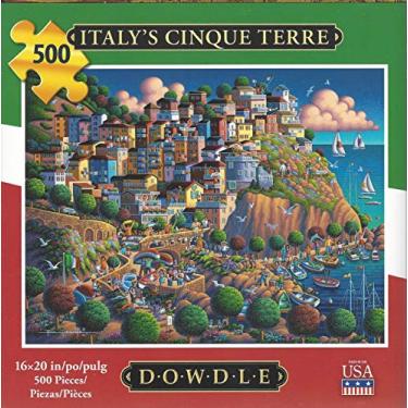 Imagem de Dowdle Puzzle Italy Cinque Terre 500 Pieces 16" x 20" Finished