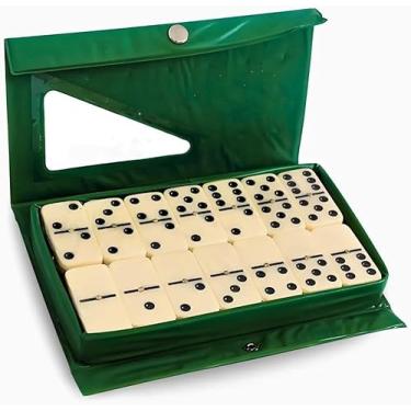 Imagem de Dominó de Osso Profissional 28 Peças – Jogo Clássico e Elegante para Todas as Idades