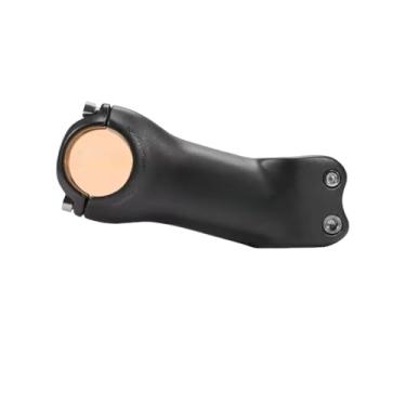 Imagem de Mesa de carbono preta fosca para bicicleta MTB, estrada ou mountain bike, 31,8 mm, compatível com guidões de 70/80/90/100/110/120/130 mm.(17 Degrees 90mm)