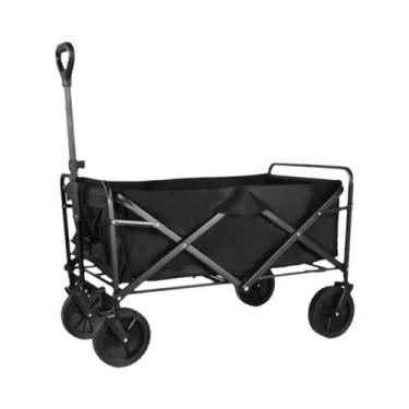 Imagem de Carrinho Utilitário Dobrável De Grande Capacidade, Carrinho De Praia C
