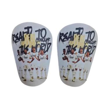 Imagem de Leggings De Futebol Para Crianças Mbappe Mini Protetores De Canela Sup