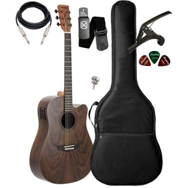 Imagem de Violão Elétrico Strinberg Fs4d + Capa Luxo E Acessórios (WS)