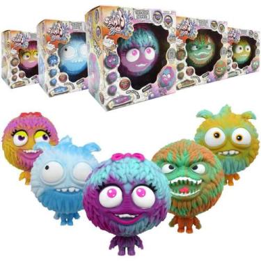 Imagem de Boneco SPLATS Head Tie DYE 15CM Estica, Esmaga e Diverte