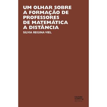 Imagem de Livro - Um olhar sobre a formação de professores de matemática a distância