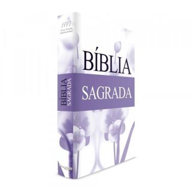 Imagem de Bíblia da Mulher Florida Lilás - Capa Dura - NVI