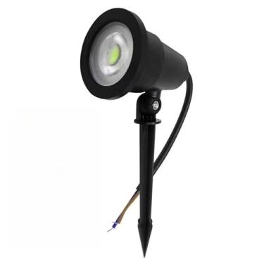 Imagem de Luminária Espeto Jardim 7w Luzes gramado cor de luz à prova d'água ip65(7w verde,4 pcs)