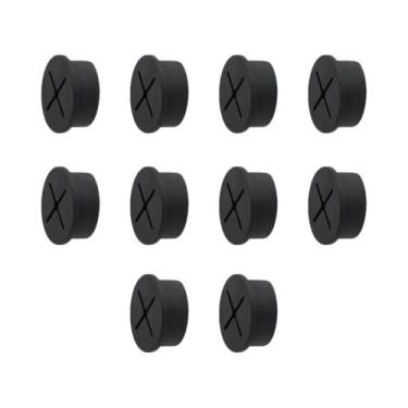 Imagem de Organizador De Cabos Para Mesa Com Passa-Fios 2/4/6/8/10/12 Peças, Cai