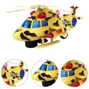 Imagem de Brinquedo Helicóptero Bate E Volta Sky Pilot Com Som E Luzes Brinquedo