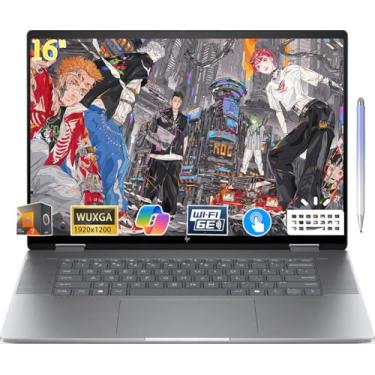 Imagem de HP - Laptop Envy 2 Em 1 Com Tela Sensível Ao Toque De 16" 2K (1920 X 1200) - Memória Intel Core Ultra I7 De 16 Gb - Ssd De 1 Tb - Copilot - Câmera Thunderbolt 4-5 Mp Com Infravermelho - Com Caneta