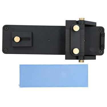 Imagem de QANYEGN Conjunto de pedra de amolar de ângulo fixo, ferramenta de quadro de moagem, kit de pedra de polimento de afiação de faca para carpintaria, cinzel faca