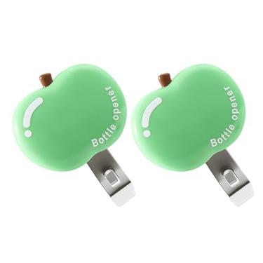 Imagem de Abre-Garrafas de Cerveja - 2 Unidades Decoração Com Formato De Frutas - Que Acede A Ímã De Geladeira,Para Cozinha Restaurante Acampamento Autocaravana Viagem