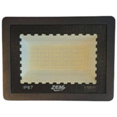 Imagem de Kit 2 Refletores Led 100W Holofote Externo Jardim Ip67