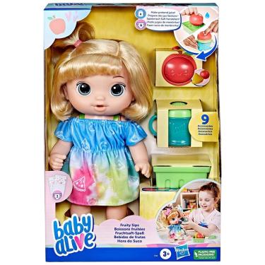 Imagem de Boneca Baby Alive Hora Do Suco Loira Hasbro F7356