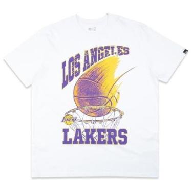 Imagem de Camiseta New Era Regular NBALos Angeles Lakers Core Masculino-Masculino