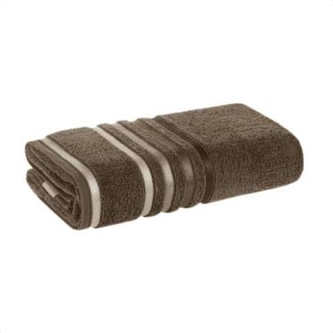 Imagem de Toalha Banho Karsten 70x140 - Fio Penteado Lumina, Gris Greige