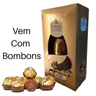 Imagem de Ovo de Páscoa 2022 Ferrero Rocher Edição Limitada C/ bombons