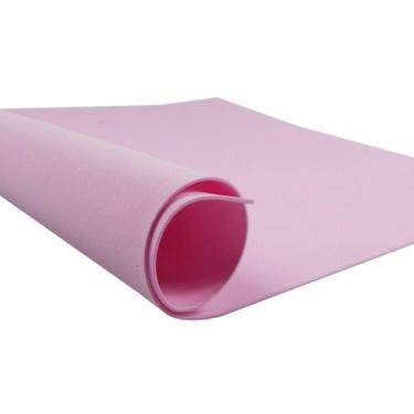Imagem de Placa de EVA Liso Rosa 2mm 40cm x 60cm Leo e Leo - Leonora