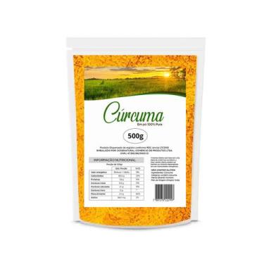 Imagem de Cúrcuma em Pó 100% Pura índia Importado Premium - KAHAN, 500g