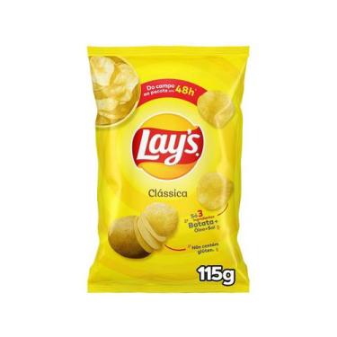 Imagem de Batata Frita Lisa Clássica Lays 115g - Lay'S, 115g, Clássica