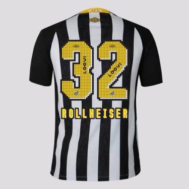Imagem de Camisa Umbro Santos II 2025 32 Rollheiser, GG