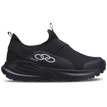 Imagem de Tênis Olympikus Stream Infantil, Preto, 33