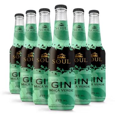 Imagem de SOUL GIN MAÇA VERDE 275 ML PACK COM 6 UNIDADES