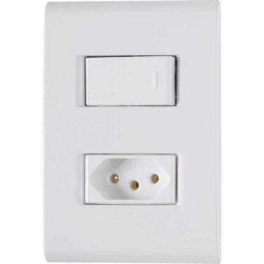 Imagem de Liz 1 Int Simples C/ Tomada 57170064 Tramontina - Redemac Bomagg