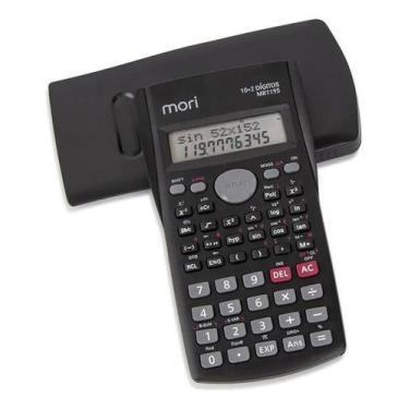 Imagem de Calculadora Científica 240 Funções 10+2 Dígitos Frações Preto - MOri
