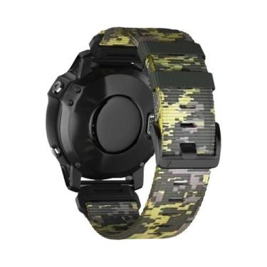 Imagem de Pulseira De Nylon Macio QuickFit De 22mm 26mm Para Relógios Garmin Fen