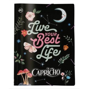 Imagem de Pasta Aba Elástica Ofício DAC Capricho Modelo 2 com Espessura Super Resistente Formato 332 mm X 232 mm 1 Unidade