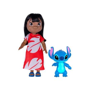 Imagem de Boneca Disney Stitch Lilo 2 Unidades  - Cotiplás