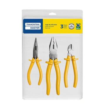 Imagem de Kit Ferramentas Master Alicate Bico 6"", Alicate Universal 8"", Alicat