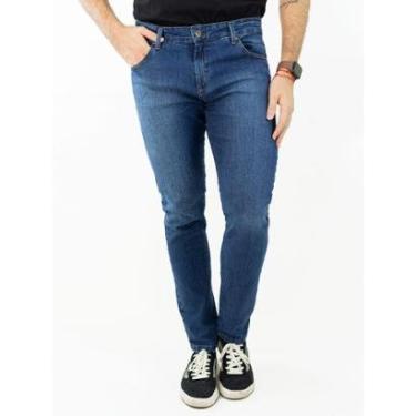 Imagem de Calça Masculina Slim Tradicional Jeans Elastano Anticorpus-Masculino