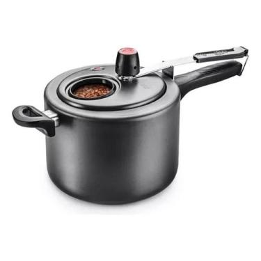 Imagem de Panela de Pressão 4.5L com Visor 6002 Grafite - MTA