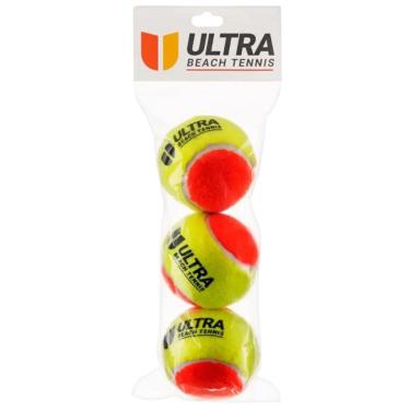Imagem de Bola Beach Tennis Ultra Kit 3 Peças-Unissex