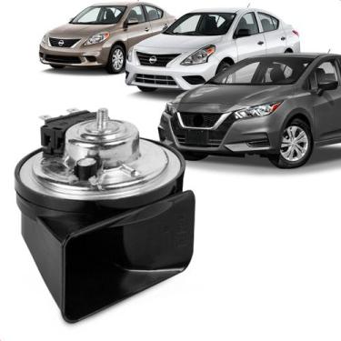 Imagem de Buzina Automotiva Fiamm Versa 2012 a 2024 Am80sx L Grave 12v Caracol 2