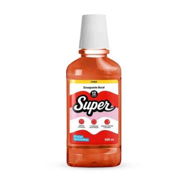 Imagem de Enxaguante Bucal Super Frutas Vermelhas Hálito Fresco Cimed 500ml
