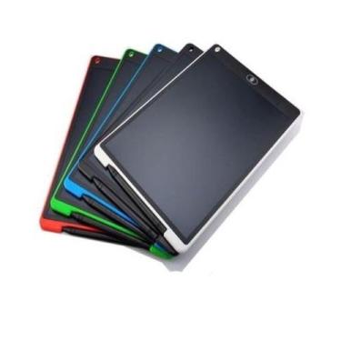 Imagem de Lousa Mágica Infantil Tablet Para Escrever E Desenhar Grande 12 polega