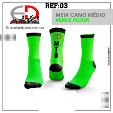 Imagem de Meia De Ciclismo Cano médio - ED Cycle Wear